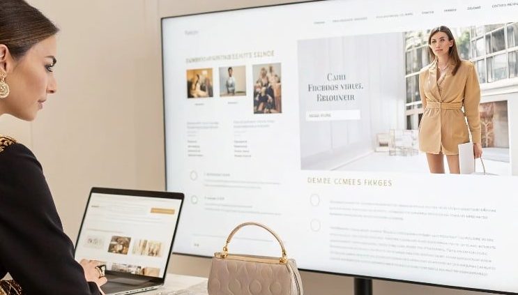 Vizualna skladnost z blagovno znamko - poslovna spletna stran izdelava